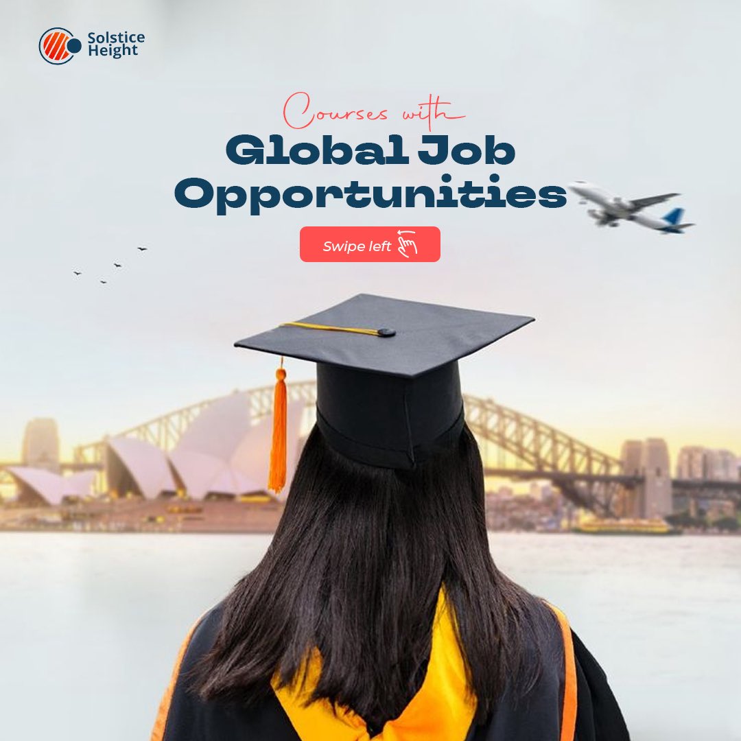 HeightSolstice's tweet image. Global opportunities begin with the right course 🌍

Choose smart. Study abroad. Build a borderless career.

DM us to start your journey.

#StudyAbroad #GlobalJobs #SolsticeHeightGlobal
#GlobalEducation #InvestInYourFuture