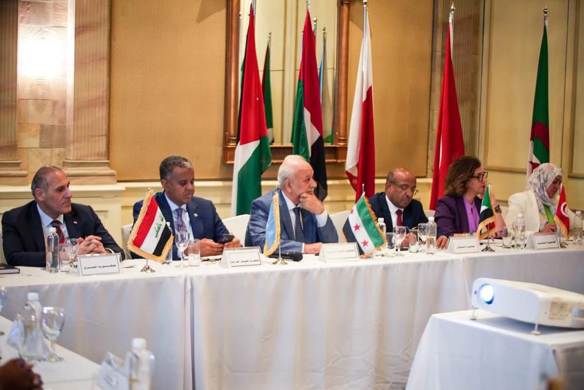 sntvnews1's tweet photo. #Somalia’s Ambassador to South Africa, @amb_msheikh, participated in a high-level meeting between South Africa’s ruling party, the ANC, and the Council of Arab Ambassadors in Pretoria. The meeting focused on reinforcing ties between the South African ruling party and the Arab world, with a strong emphasis on the Palestinian cause and shared histories of liberation.