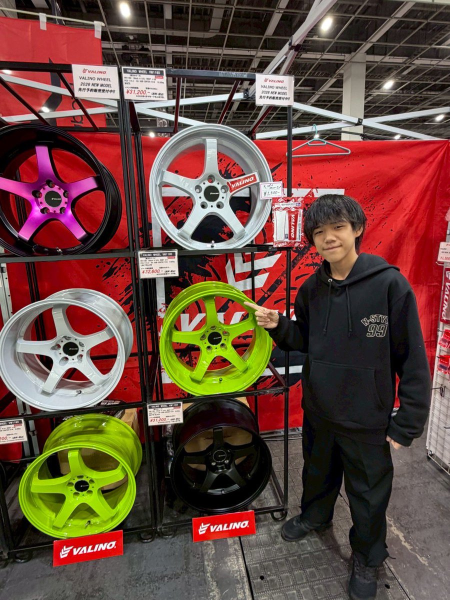 FDJ32025シリーズチャンピオンの 中村龍輝選手が推すカラーと新作