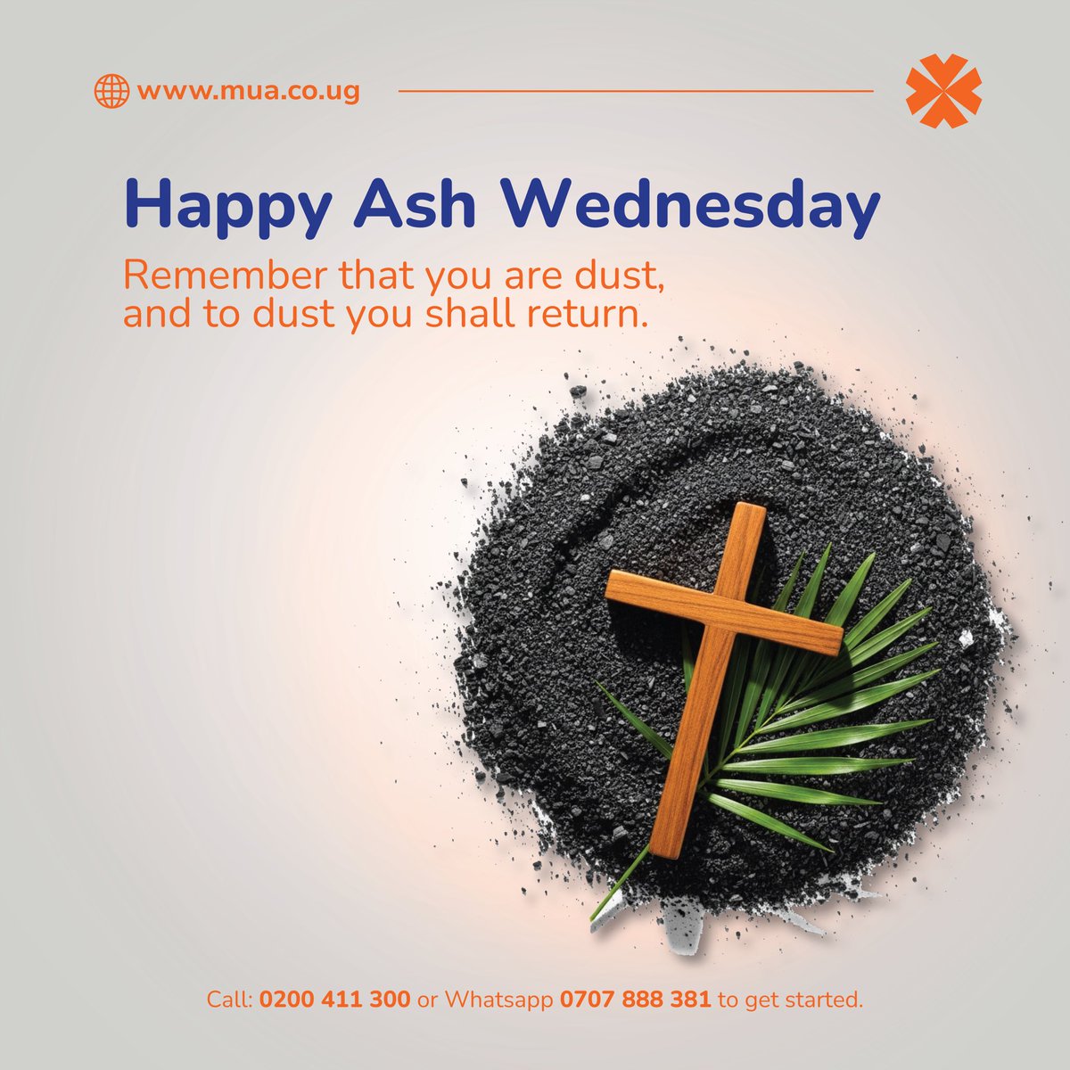 MuaUganda's tweet photo. Happy Ash Wednesday. Wishing you peace and blessings.
#AshWednesday
#InsuranceThatMovesYouForward https://t.co/GDg8FXRAWZ