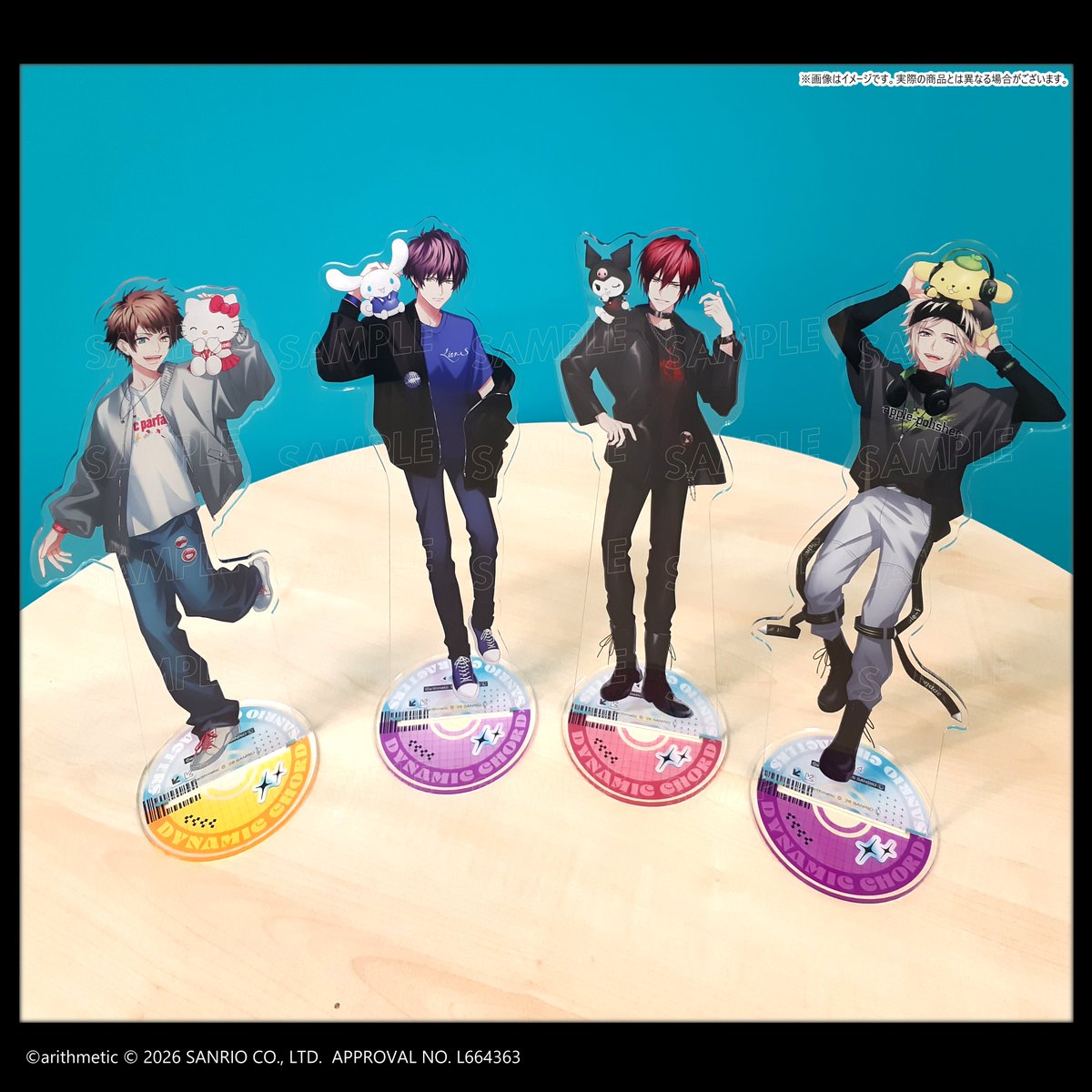 DYNAMIC CHORD」× 「サンリオキャラクターズ」 🎸POP UP SHOP🎤 【商品
