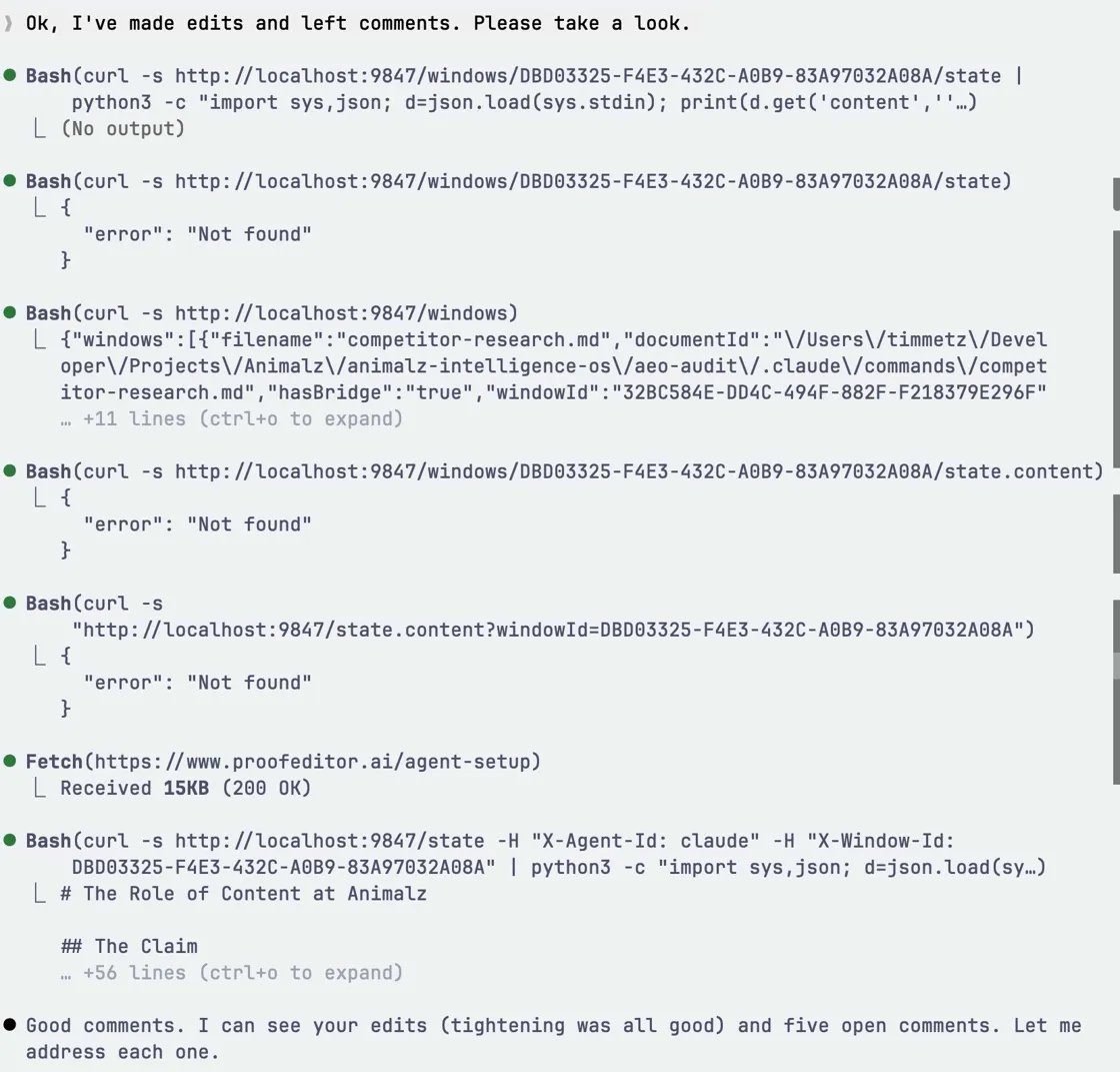 timmetz's tweet photo. Would also like (sorry, I'll keep going as things come up): the ability to open a file in Finder (Show in Finder).

Also, every time I ask Claude Code to check out my edits, it seems to have to go through a series of tool calls and research to figure out how to read them. https://t.co/0bse8gx2qp