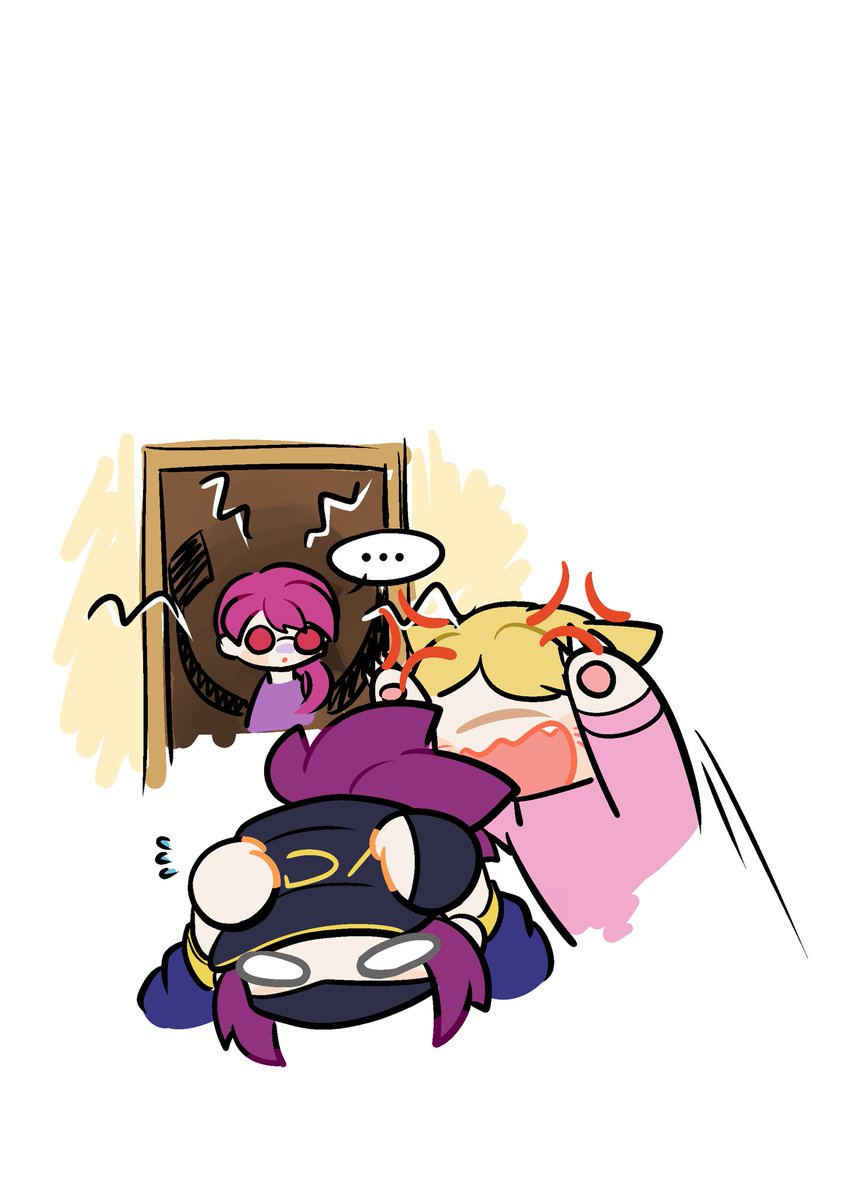 gsjinyuci's tweet image. 想起来了，之前说要做一本同人漫画来着(虽然说这是去年六月画的……🙉💦)
#LeagueOfLegends #KDA #akali #ahri