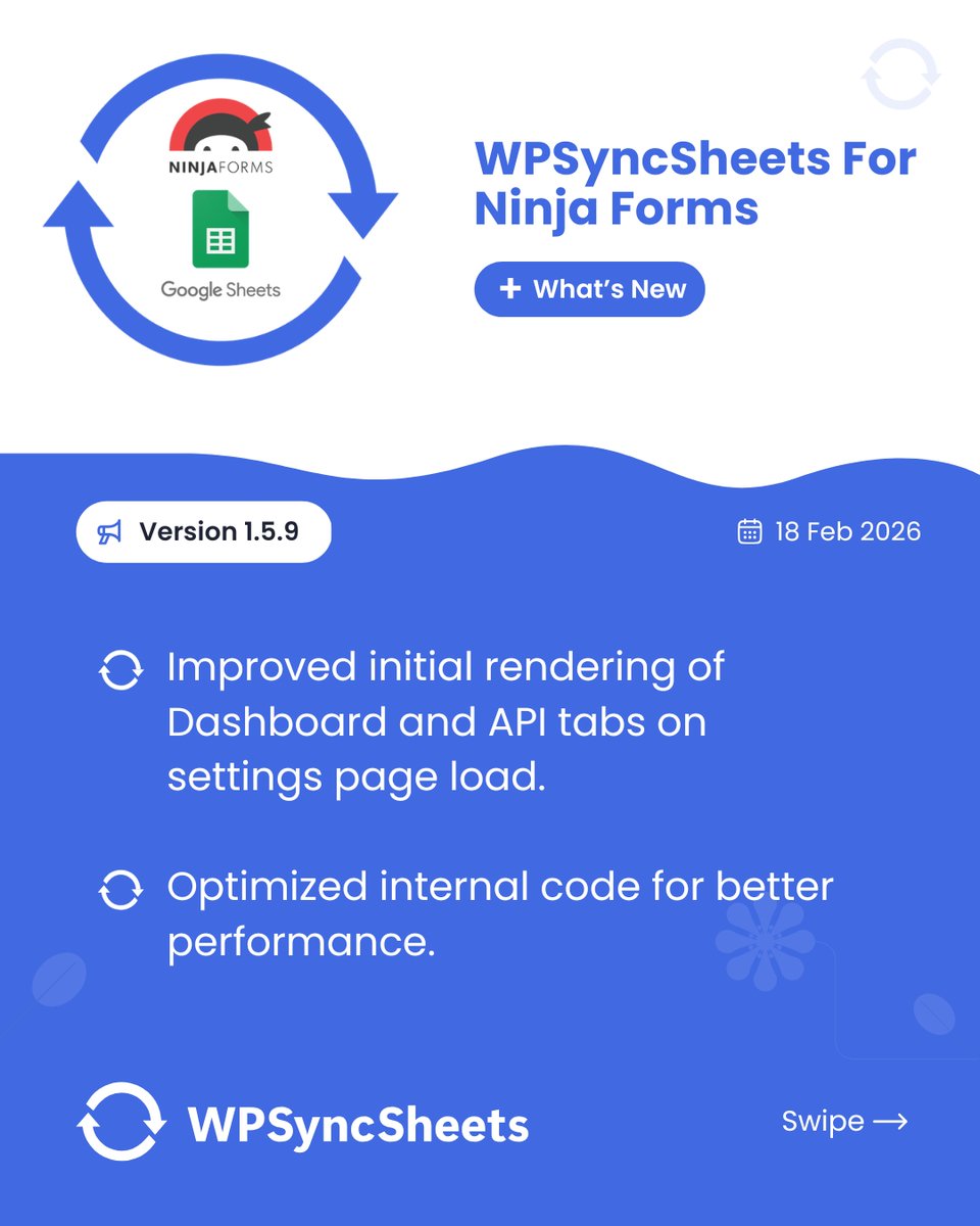 WPSyncSheets - Import Export for WordPress & Woo tweet media