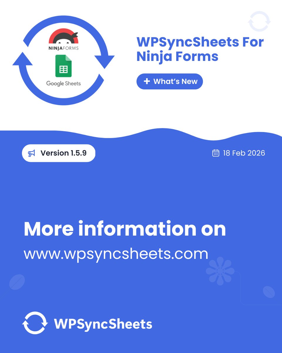 WPSyncSheets - Import Export for WordPress & Woo tweet media