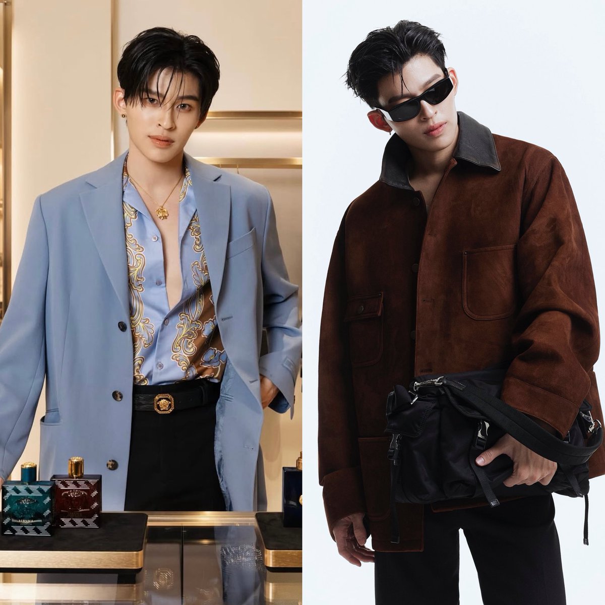 ก็คือ Prada group ปิดดีล Versace เข้ามาอยู่ในเครือแล้วช่วงปลายปีที่แล้ว แบบนี้ก็จะได้เห็นปอนด์ทั้ง ปราด้า และ เวอร์ซาเช เลยดิ้ 🥰 #ppnaravit