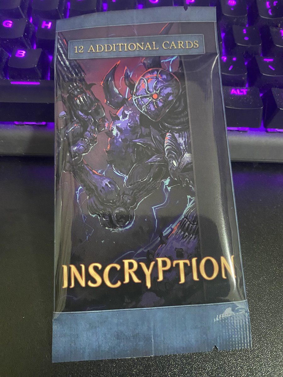 inscryptionのカードパック3弾が着弾した！ デュースとカササギには