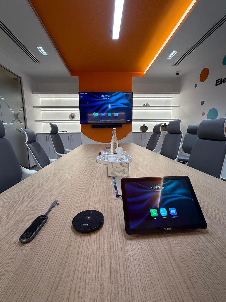 MagtelSystems's tweet photo. 🎯 Another Successful Installation!.Click here for more info: https://t.co/RVQB9cqnwB
.
.
.
.
.
#MagtelSystems #Yealink #VideoCollaboration #SmartOffice https://t.co/WtFrBbkGQr