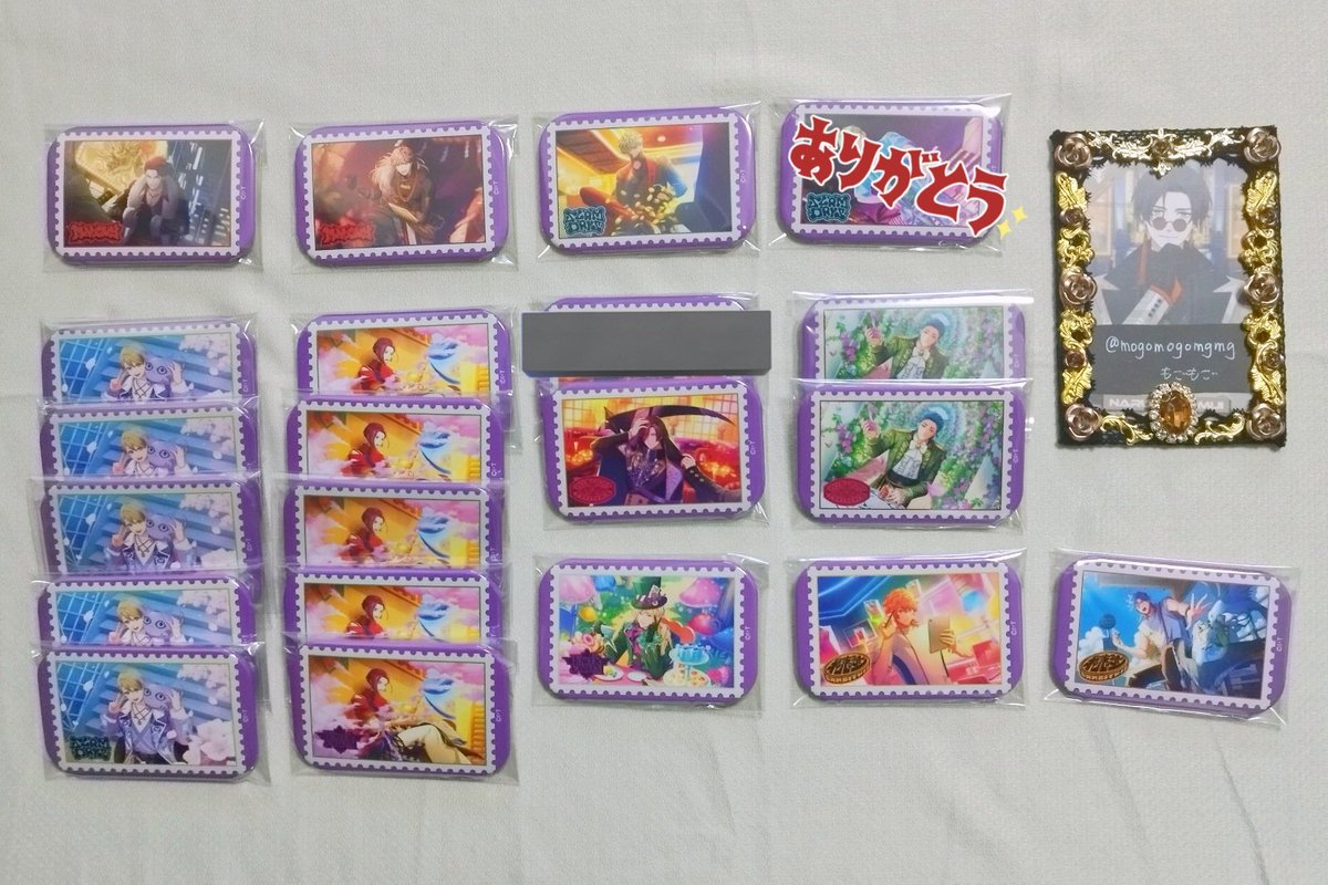 交換/譲渡】ライドカメンズ 郵便局 アクスタ 缶バッジ 譲→荒鬼1