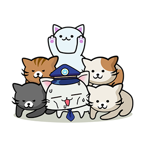 今日は猫の日だニャ😸

我輩のお部屋にも猫ちゃんが遊びに来てるのニャ～。
借りてきた猫はおとなしいっていうニャけど、遊びに来た猫ちゃんは全然おとなしくないのニャ！
遊ぶから休憩もさせてほしいのニャ～！

「猫の日記念イベント」開催中ニャ♪
#駅奪取 #ニャッシュ #猫の日