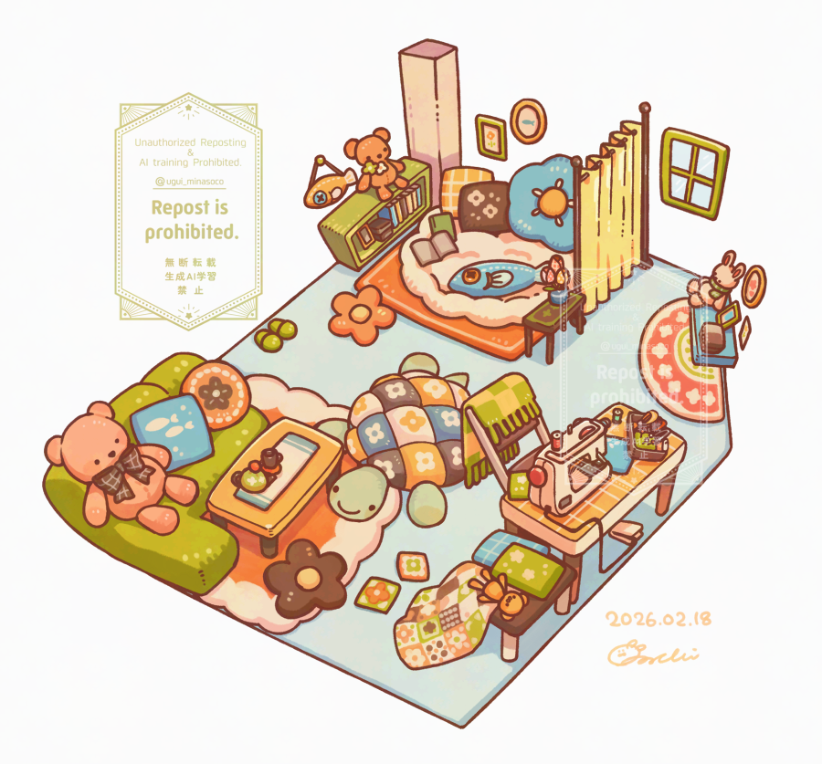 お部屋の絵です