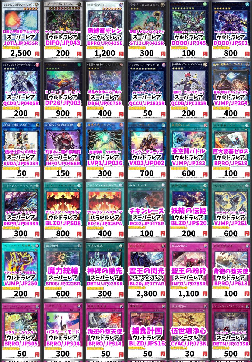 遊戯王買取情報！ VS Dr．マッドラヴ ｽｰﾊﾟｰﾚｱ 800 VS ヘヴィ