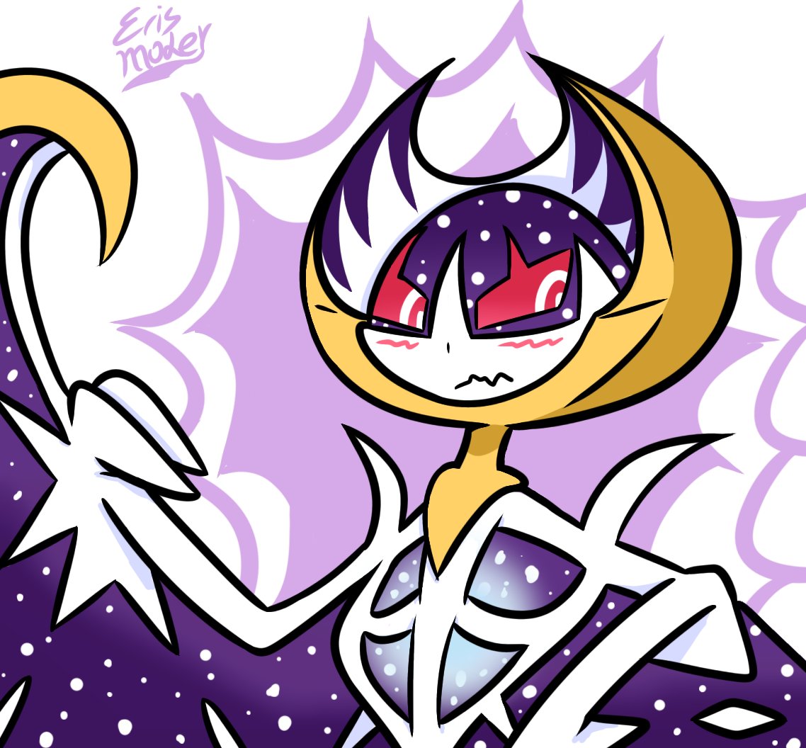 My beautiful lunar queen Lunala.

#Lunala