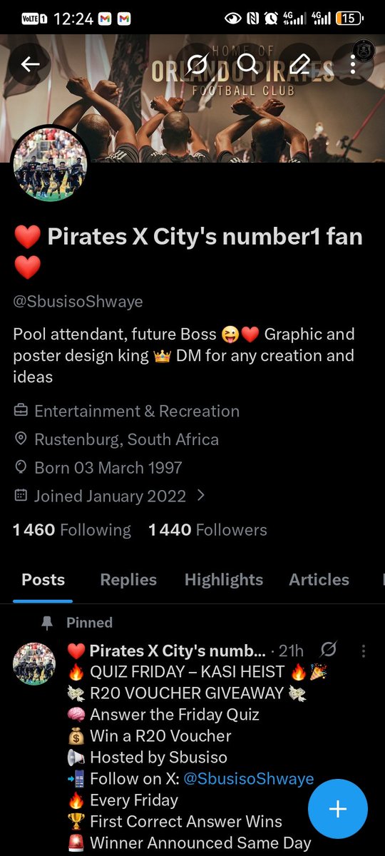 SbusisoShwaye's tweet photo. Only 60 more followers left thn I'm dropping 5 of R20 vouchers 🔥 🔥 🔥 https://t.co/8NjEZflz93