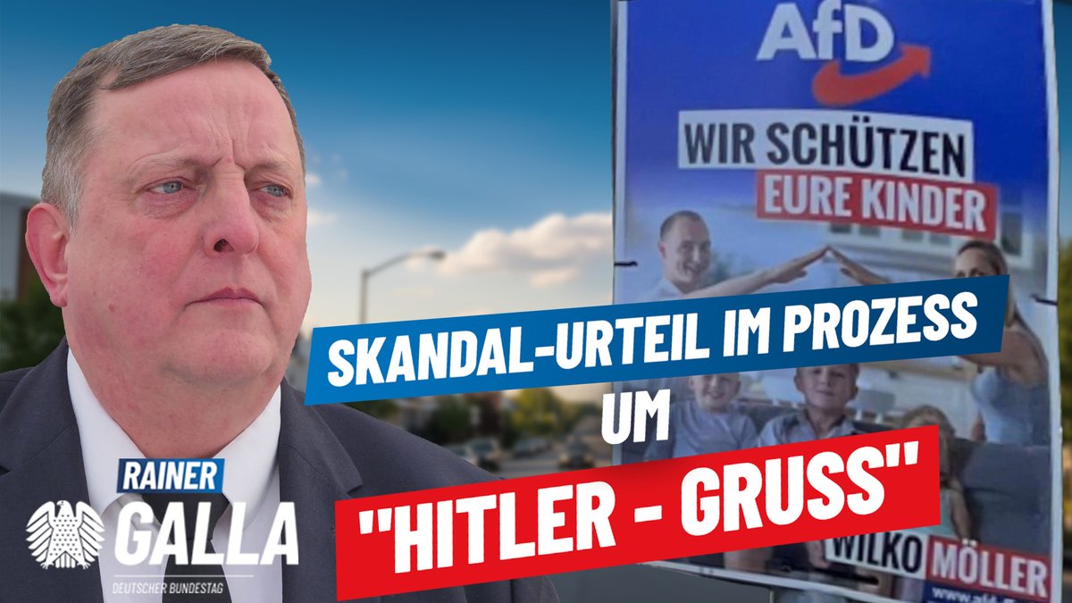 War das ein politischer Prozess? Fragen dazu an den AfD-Bundestagsabgeordneten und Volljuristen Rainer Galla und an Wilko Möller.

youtu.be/MbDz18WMVYU

#afd #frankfurtoder #möller #prozess #landgericht #hitlergruss #urteil #galla #bundestag