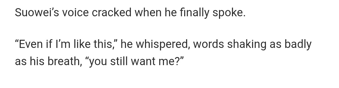 I could sit with his unspoken grief earlier, but him saying it out loud to chi cheng?? Voicing it?? NOW IM DEVASTATED AGAINNN