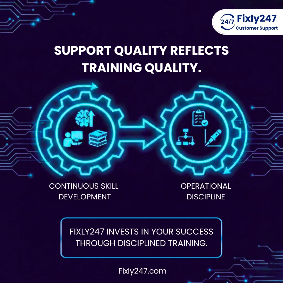 Fixly247's tweet image. Support quality reflects training quality.

Fixly247 invests in continuous skill development and operational discipline.

#SupportQuality #Fixly247 #SkillGrowth #ServiceExcellence #CustomerExperience