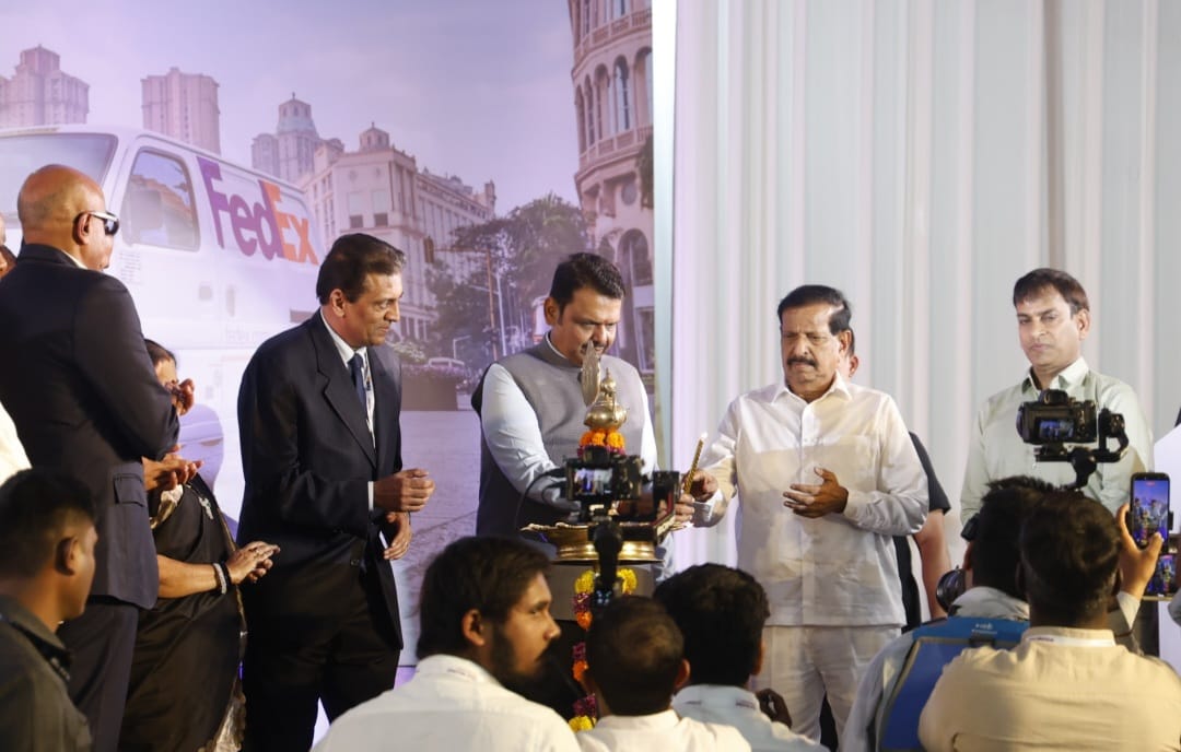 VIJAY_SINGHAL30's tweet photo. A significant milestone was marked on Wednesday, 18 February 2026, with the groundbreaking of the FedEx Hub at the cargo terminal of the Navi Mumbai International Airport, in the esteemed presence of Hon’ble Chief Minister Shri. Devendra Fadnavis. https://t.co/b9eD9MQo4G