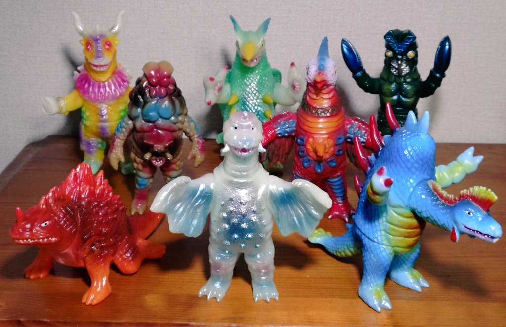 ヤモ全戦力結集！！ #ヤモマーク #ソフビ