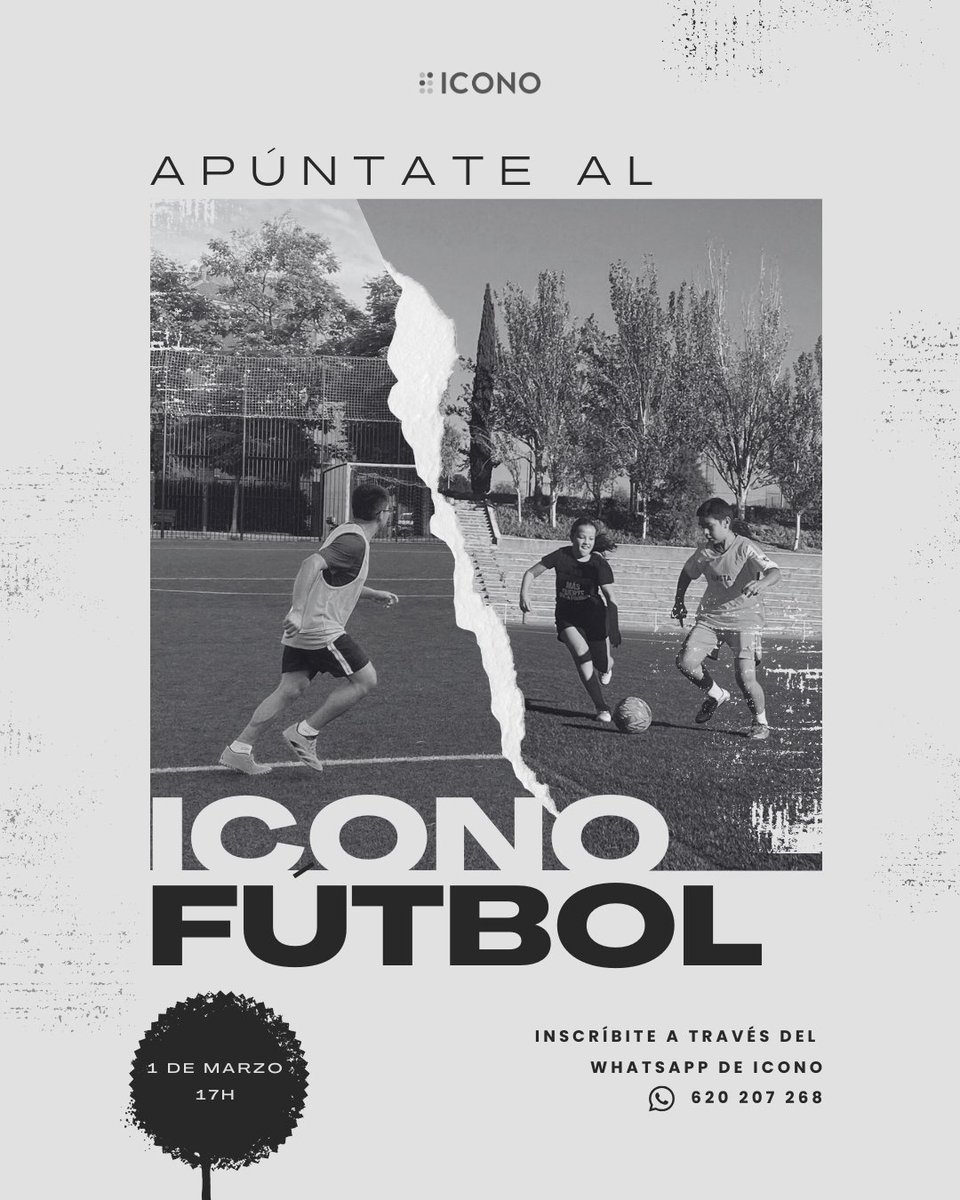 soyicono's tweet photo. Ya está abierto el listado de apuntados para el próximo ICONO Fútbol. ¡Apúntate!

📅 1 de marzo
🕔 17:00 h

Menciona en comentarios a esa persona que crees que no puede perderse este día. ⚽

#ICONOFútbol #Comunidad #IglesiaMadrid https://t.co/yTWW67mnuq