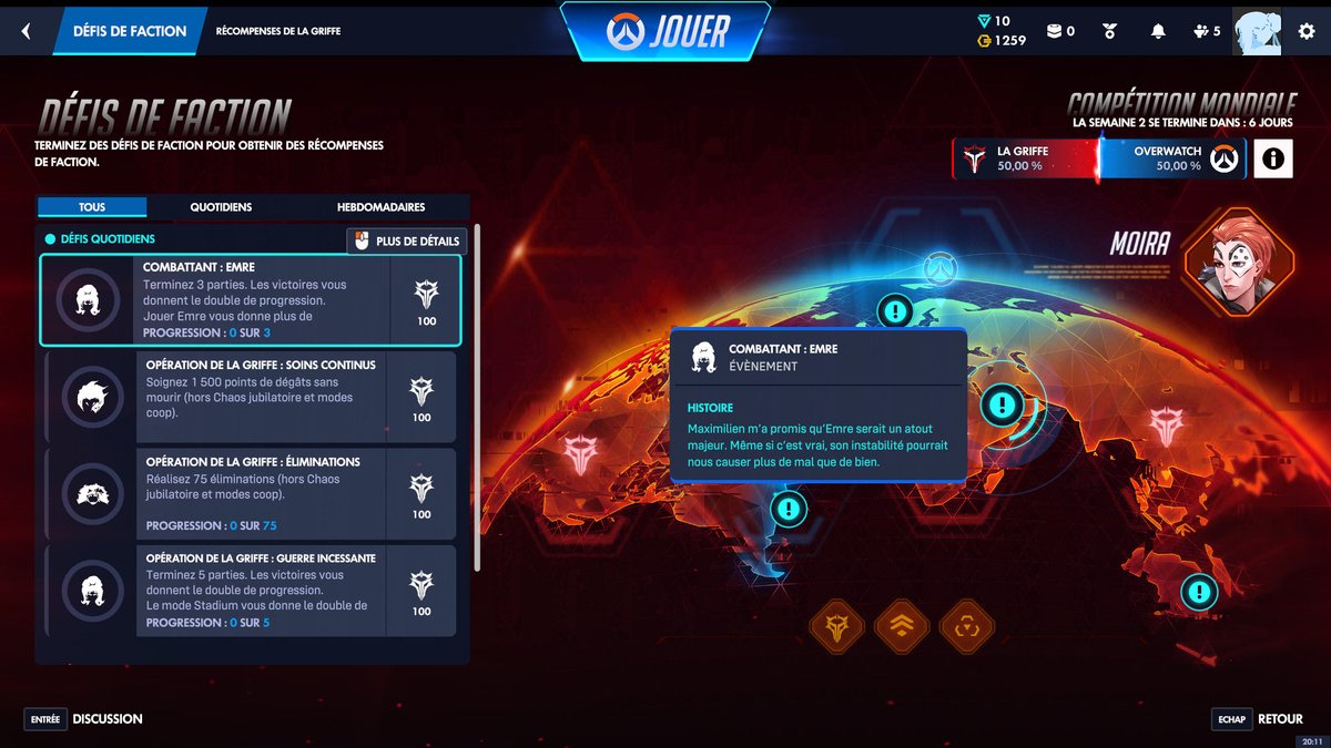 Je sais pas pourquoi mais en relisant ce passage à la fin de la nouvelle concernant et Vendetta et maintenant le commentaire de Vendetta sur Emre dans l'event Conquête côté Griffe, je sais pas pourquoi mais je sens que Maximilien complote quelque chose