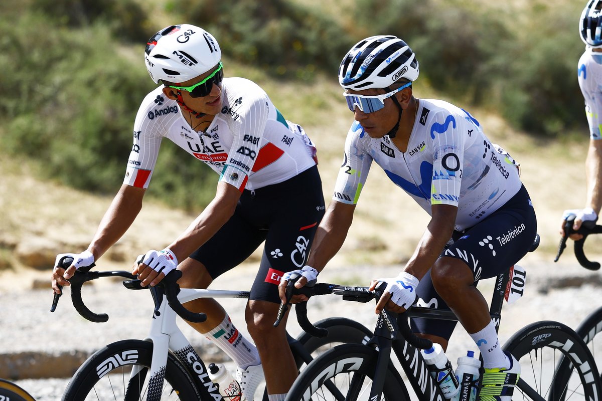 🇦🇪 #UAETour 🫂 Etapa 3: 🇲🇽 Isaac (22) - 🇨🇴 Nairo (36)

#RodamosJuntos I <a href="/movistar_es/">Movistar España</a> I <a href="/uae_tour/">UAE Tour presented by AD Ports Group</a>
