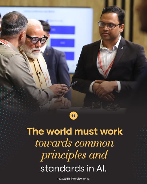 ZingnuChau's tweet photo. As Al reshapes humanity's future, India is calling for responsibility, cooperation and shared ethics. Under PM Shri @narendramodi Bharat is advocating a balanced global Al framework rooted in trust and transparency. 📷 https://t.co/qRr6jtbpxh