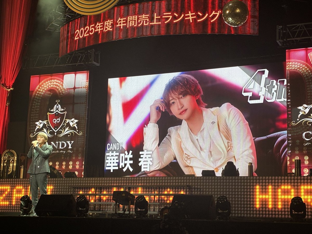 華咲 春　年間売上ポイントランキング

#CANDY

2025年 group年間売上ポイントランキング
👑𝐍𝐨. 4👑

華咲 春 取締役
<a href="/haru_vvvvvvvv/">華咲 春</a>