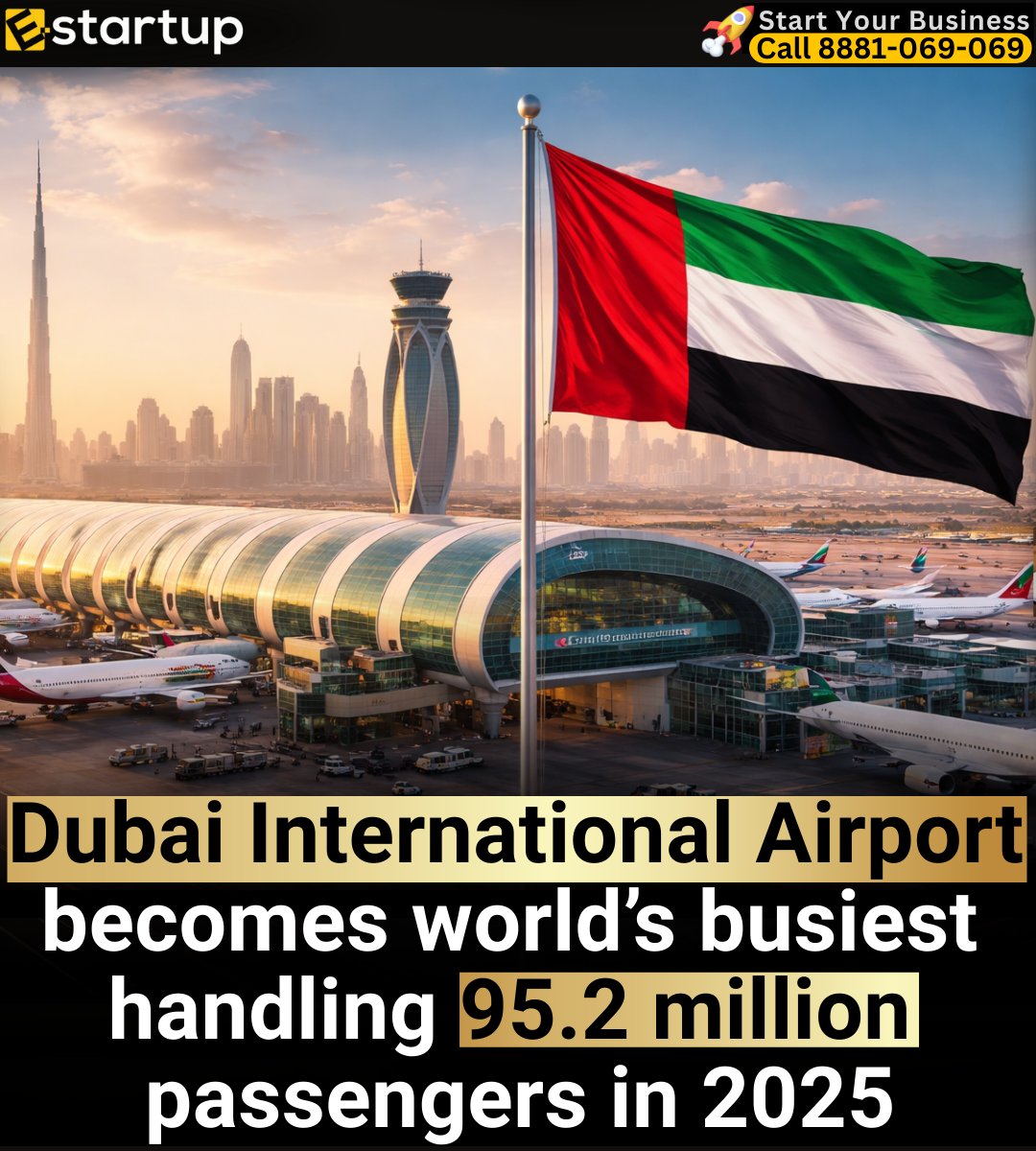 Dubai rising higher than ever ✈️🇦🇪 Where global travel meets unstoppable ambition at Dubai International Airport.

#Dubai #DubaiAirport #DXB #UAE #DubaiSkyline