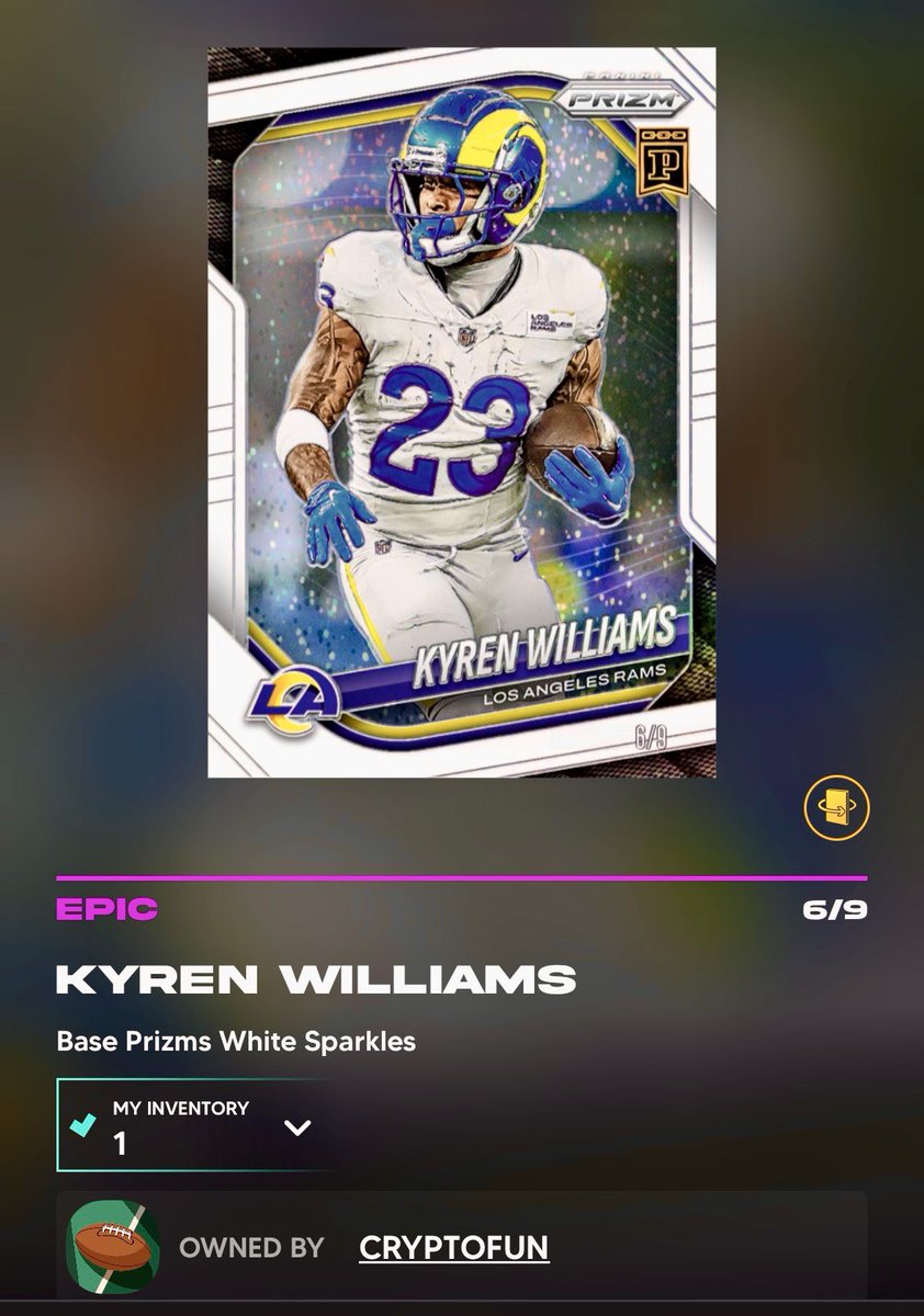 MAK73ITA's tweet image. Love a good plot twist 😂🎬
Went back, grabbed the right pack this time… and boom 💥
Epic 8/9 Hines Ward + Epic 6/9 Kyren Williams shining back at me ✨🔥
Sometimes the hobby says: “Relax… I got you.” 😅
Video of the rip below 👇🎥
#NFL #Panini #Prizm #NFTCollectors