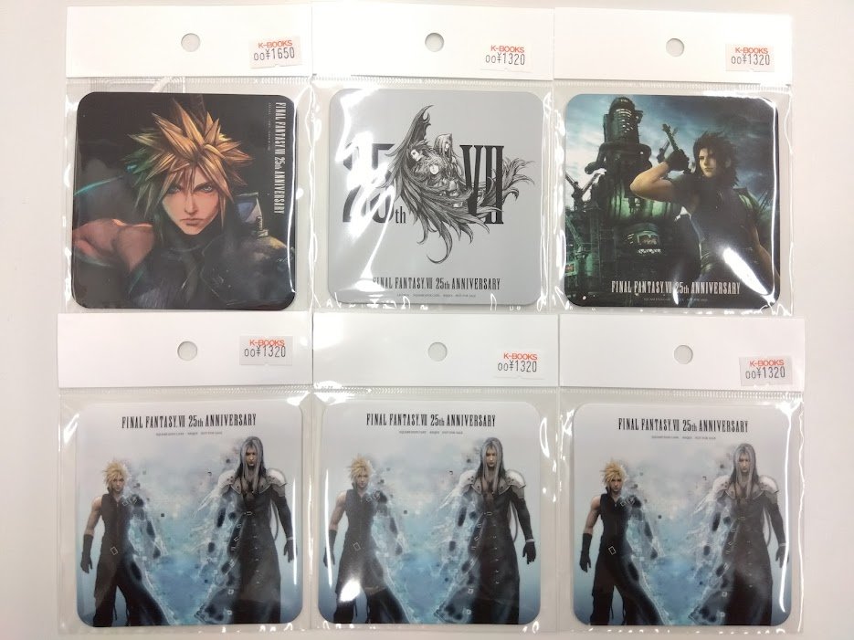 入荷情報】 FINAL FANTASY コースター お求めやすくなりました