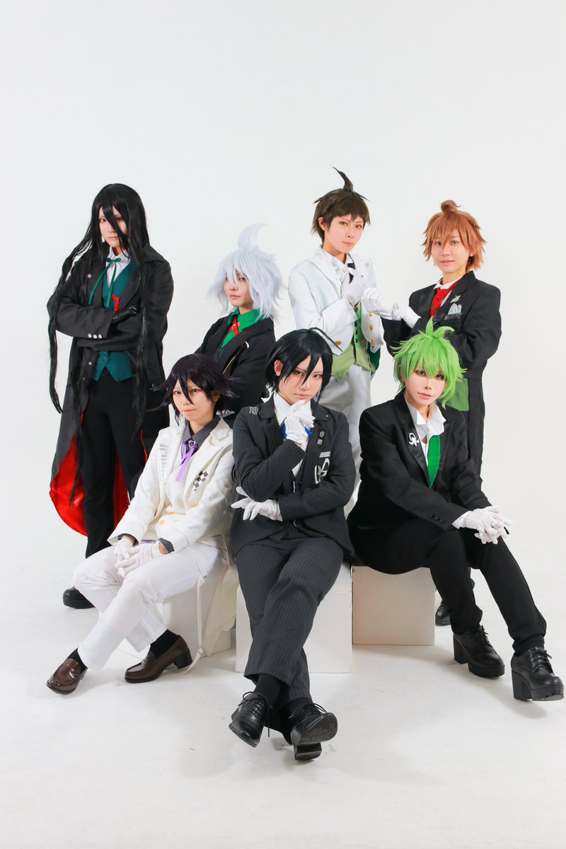 sakichi682's tweet photo. 【コスプレ】 
ダンガンロンパ /マルイコラボ衣装
photo…白子杏さん(@k_iiiii_k)
#1124論破執事メイド併せ https://t.co/qdxuE60Hnr