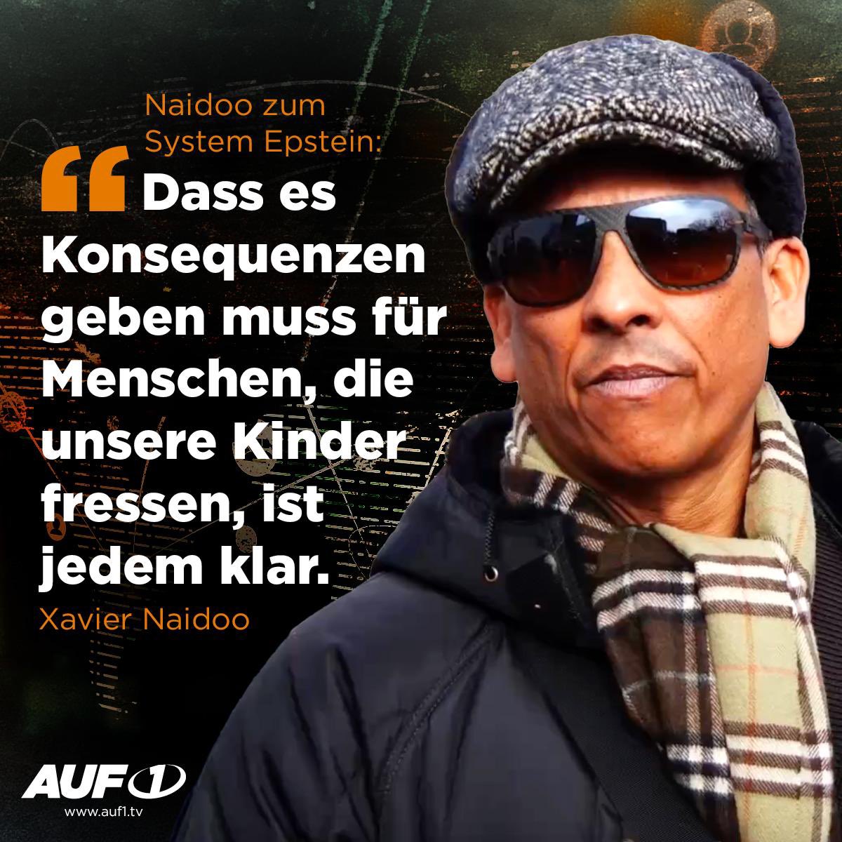 Erfolg gibt ihm Recht!🔥Bei AUF1 fordert Naidoo Konsequenzen für Kinderfresser

Vom System wurde der Sänger Xavier Naidoo vor Jahren aufgrund seiner Aussagen zu Kindesentführungen und Misshandlungen verlacht und gecancelt. Doch Deutschlands größte Soul-Stimme, wie Naidoo vom