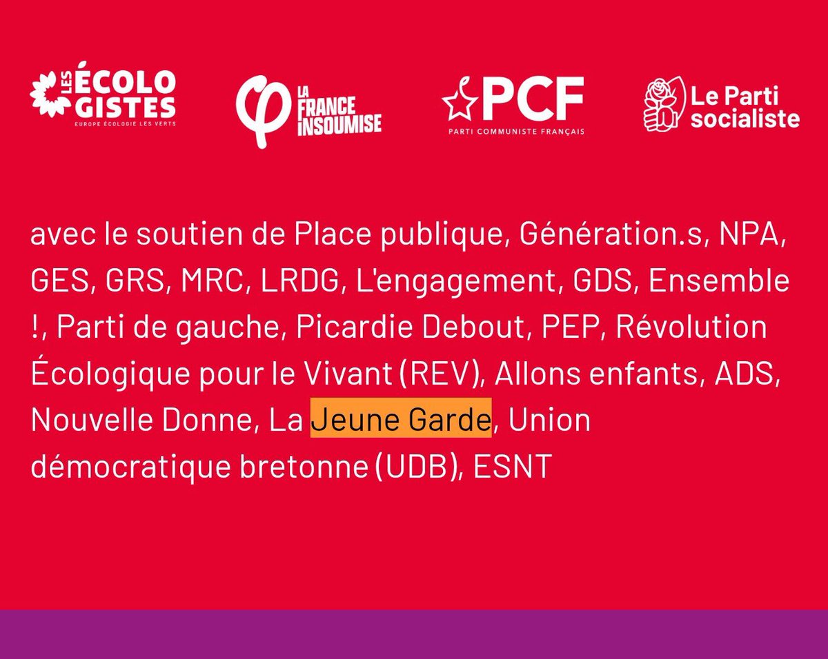 maxxxgu7's tweet photo. Bonjour @fhollande , le NFP avait le soutien de la jeune garde qui était déjà connu pour ses faits de violence, vous étiez bien content d’avoir leur investiture et leur soutien.

Cela ne vous dérangeait pas à l’époque la brutalisation politique ?  

https://t.co/bLRVwovH4z https://t.co/MA8dIk5o6a