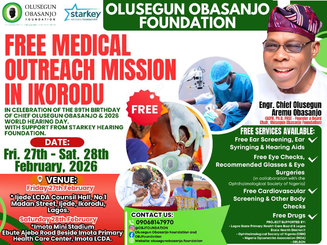 Olusegun Obasanjo Foundation tweet media