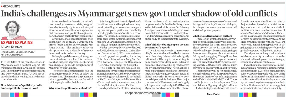 Centre for Policy Research tweet media