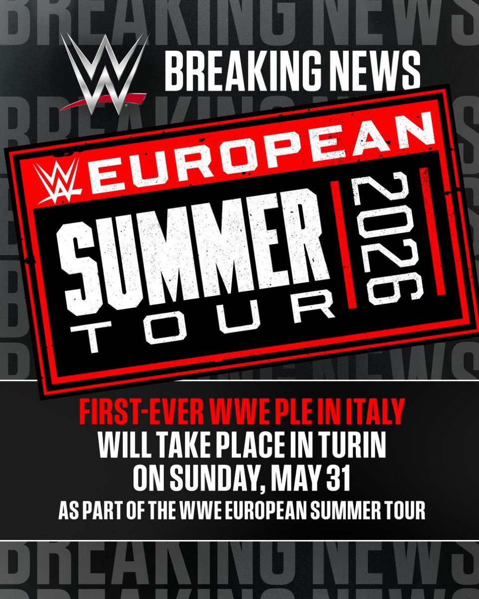 ¡WWE regresa a España! 🇪🇸 

El #SmackDown del 29 de mayo se llevará a cabo en el Olimpic Arena de Badalona.

Además, WWE llevará un live show en el Palacio Vistalegre de Madrid el 4 de junio.

Preventa comienza el 11 de marzo. La venta general el día 13 de dicho mes.