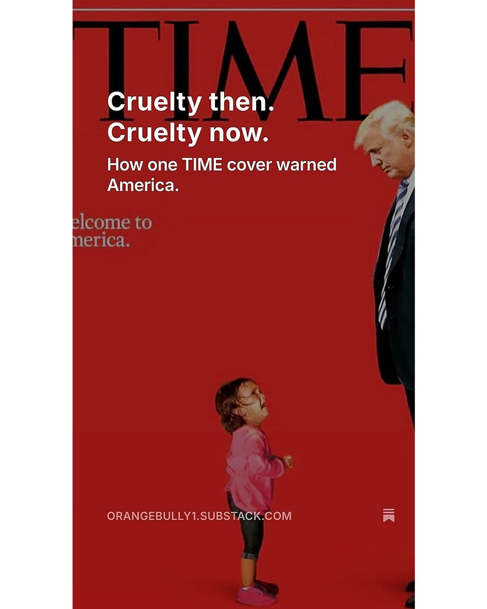 Cruelty then. Cruelty now.
Different eras. Same abuse of power.

Read: originallifemagazines.substack.com

Also on Orange Bully: orangebully1.substack.com

#CrueltyThenCrueltyNow #HistoryRepeats #AbuseOfPower #Authoritarianism #Democracy #LIFEMagazine #Politics #Substack #OrangeBully