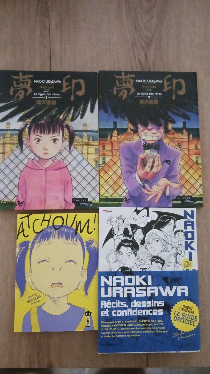 Les emplettes sympathique !!! Plus que Master Keaton à ajouter à ma collection pour avoir le full set Urasawa 🔥🔥🔥