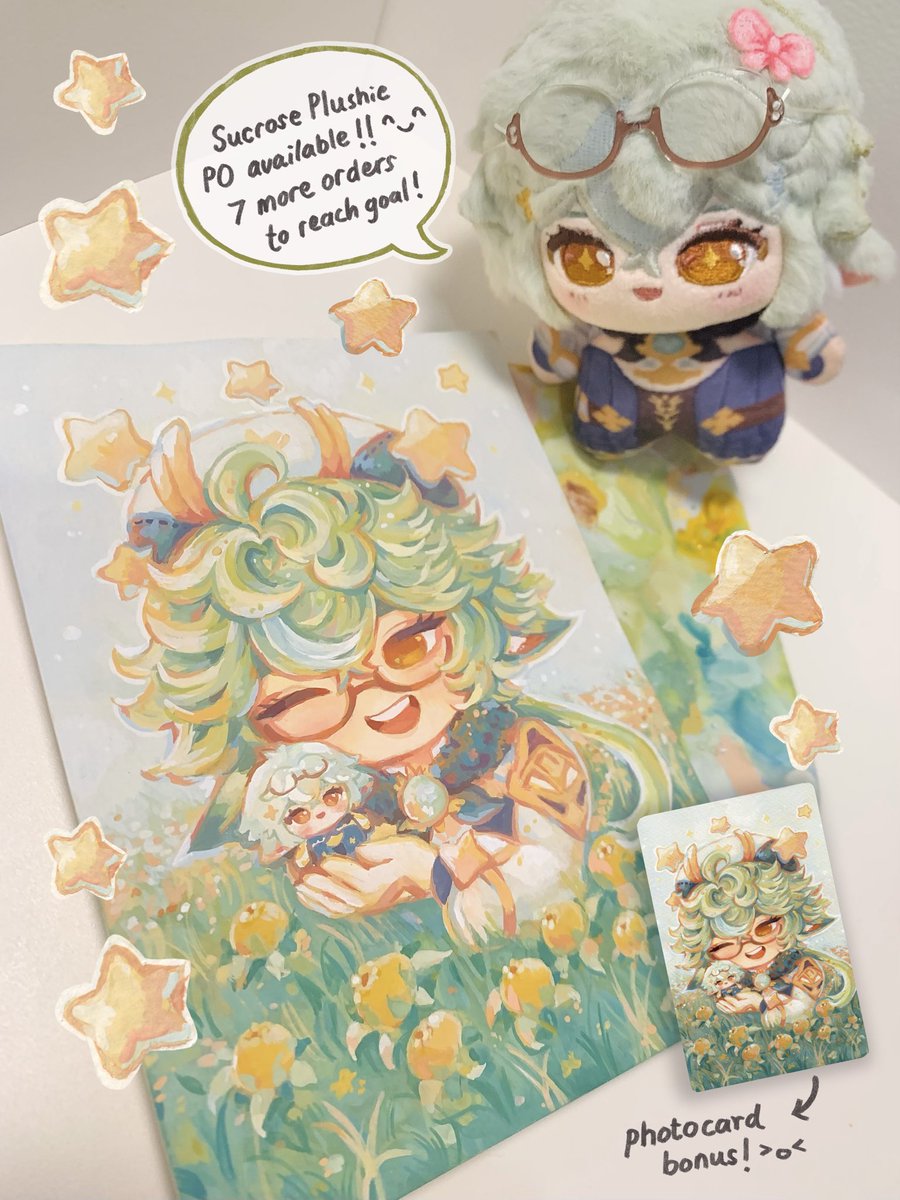 dayxou 🥝 sucrose plushie! 📌 tweet media