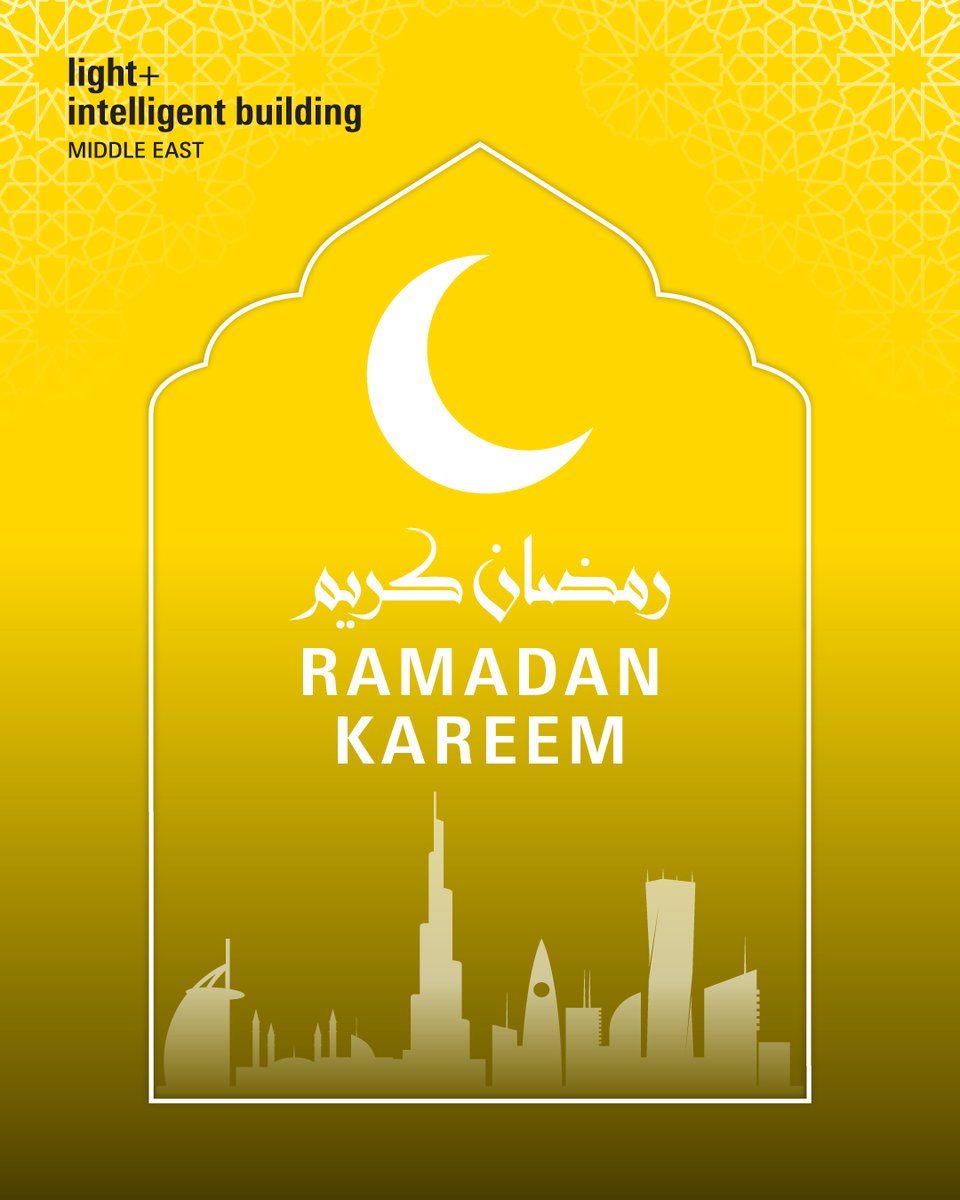 Light + Intelligent Building Middle East tweet media