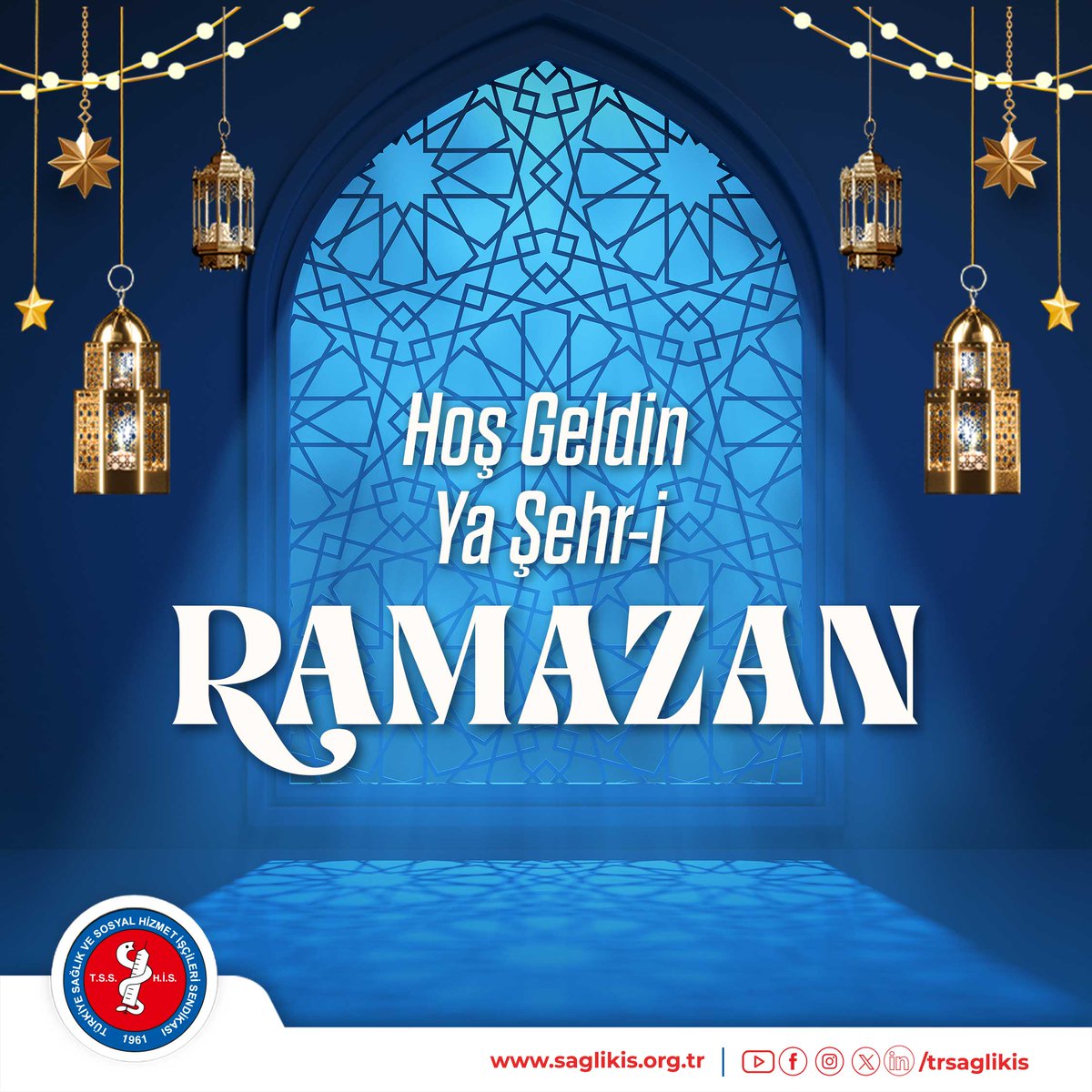 trsaglikis's tweet photo. Tüm İslam aleminin Ramazan ayını kutlar; bu mübarek ayın ülkemize ve tüm insanlığa bereket ve huzur getirmesini temenni ederiz. https://t.co/5P8e8by9M3