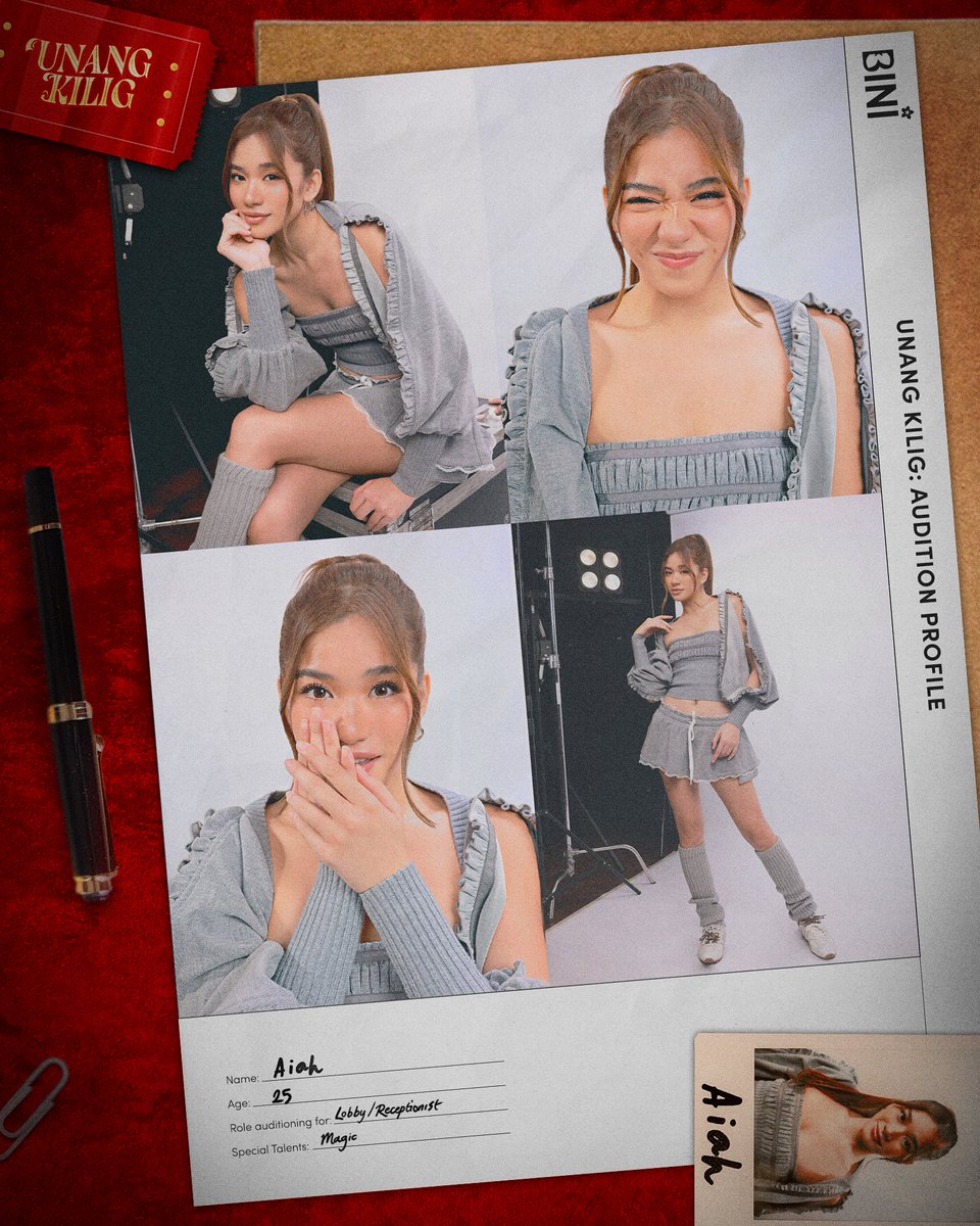 DIRECTOR’S NOTE: <a href="/bini_aiah/">Aiah Arceta</a> keeps every moment in frame kilig-worthy 💌✍️

Project: Unang Kilig
Call Time: 9PM PHT | 03/05/2026 

Stay tuned for the final results! For now, pre-save “Unang Kilig”:
🔗 orcd.co/bini_unangkilig

#BINI #BINI_UnangKilig