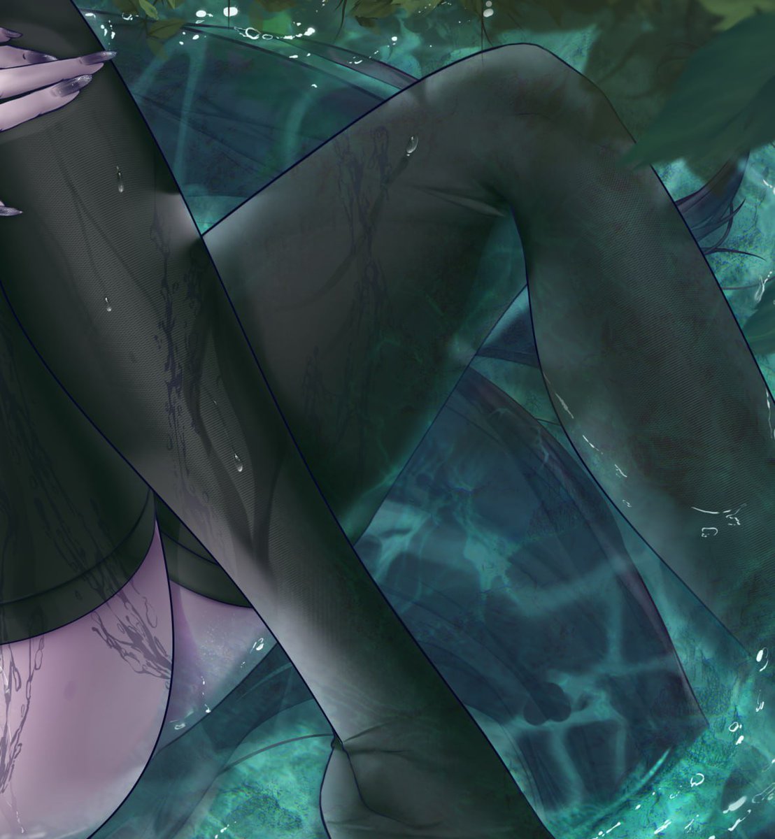 Gluwoly's tweet photo. Details

My old laptop literally died trying to render this art, so I had to build a PC with an RTX 5070 and Ryzen 9700X just to finish this commission. 💀
Yes, I bought a new PC for a this artwork https://t.co/aGobedYut0