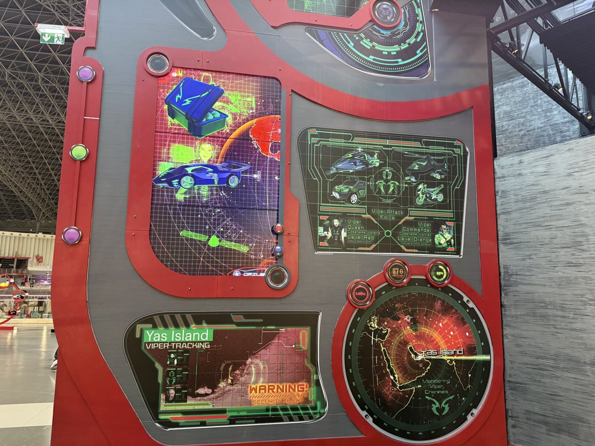 フェラーリ・ワールド・アブダビにある特殊効果&ギミック満載の屋内