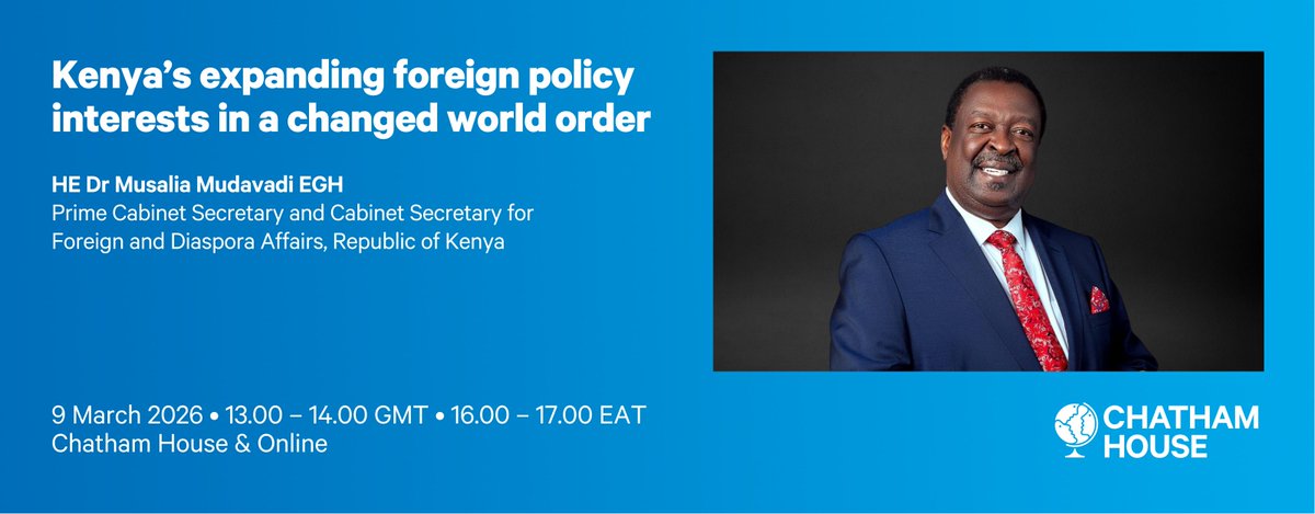 Chatham House Africa tweet media