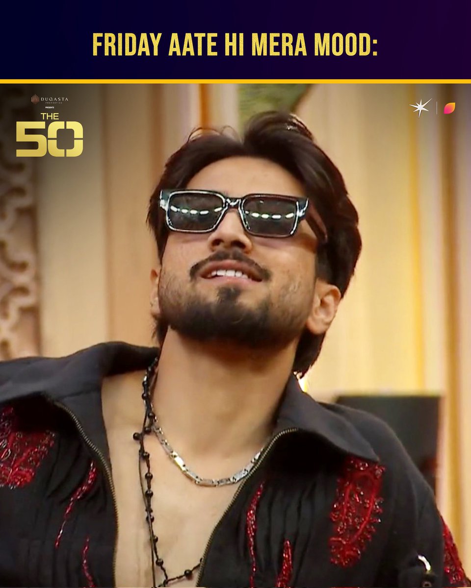 HotstarReality's tweet photo. Feeling on top of the world! 😎

Dekhiye #The50 ka naya episode, har roz raat 9 baje @JioHotstar par aur 10:30 baje #ColorsTv par https://t.co/VnLSIYtAti