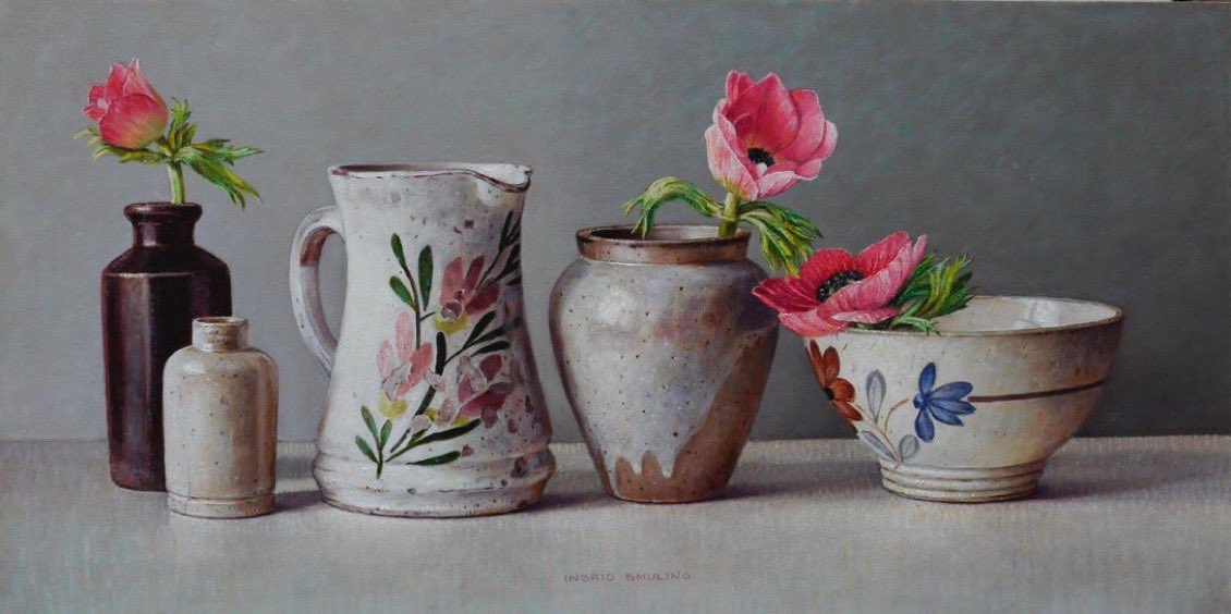Rose Red Anemones ~ Ingrid Smuling