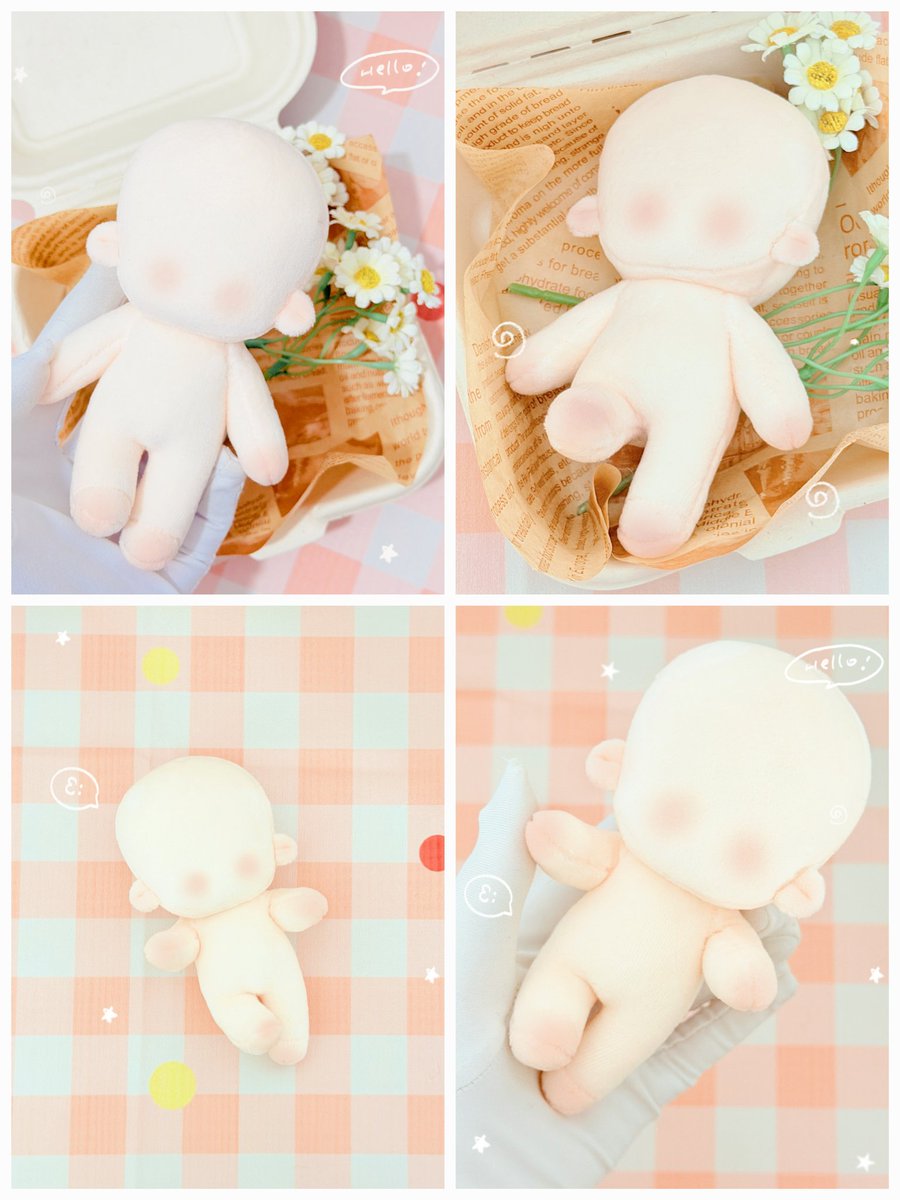 안녕하세요, 다람쥐 인형 공장입니다! 이번에 새로 개발된 신규 체형을 소개하고자 이벤트와 함께 찾아왔어요 😘
*타래에 추가 정보!

또한 담당자가 바뀌어 앞으로 새 주문은 새로운 담당자가 진행합니다 💕
잘 부탁드립니다!

#우리_공장으로_오세요
#솜인형 #cottondoll #自作ぬい #ぬいぐるみ