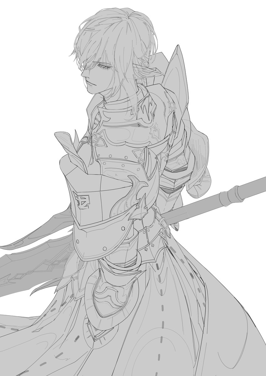 鎧がだんだんうまくなってきてる気がする